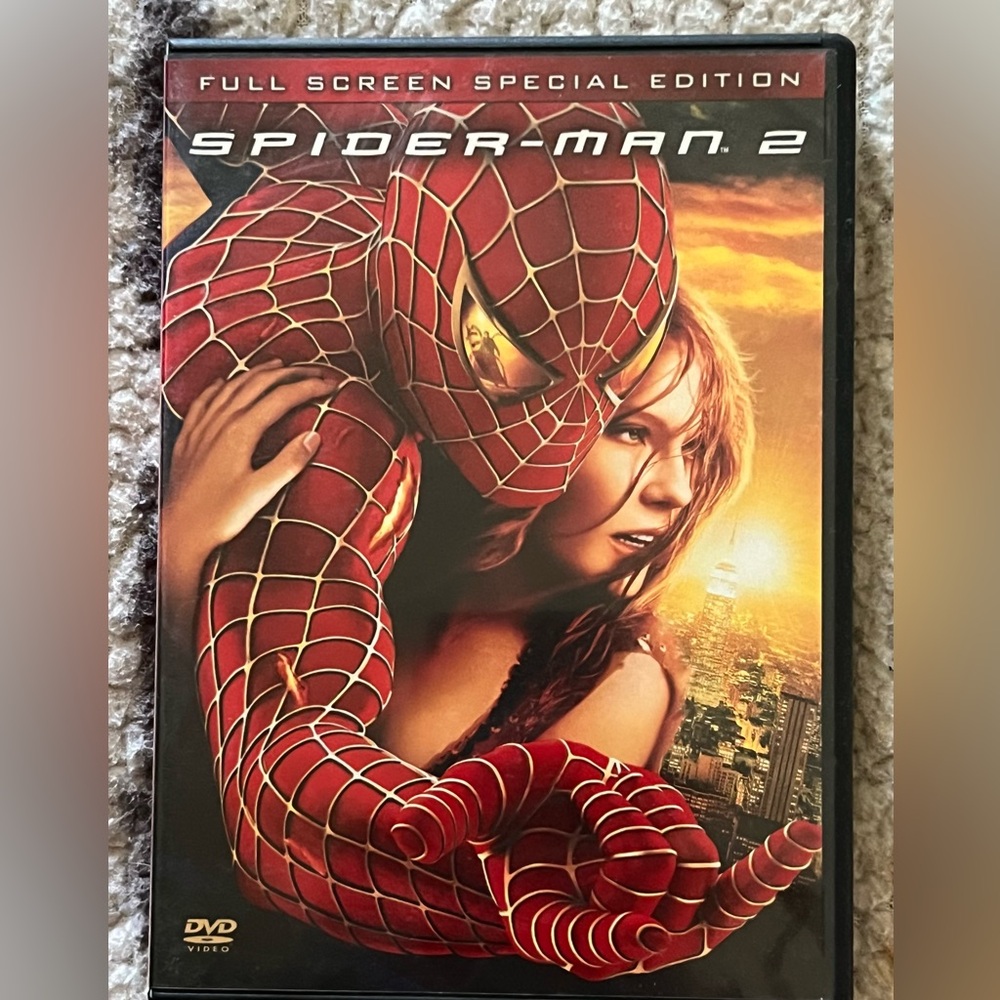 Spider-Man 2 DVD Full Screen Edition DVD set Special Feature DVD